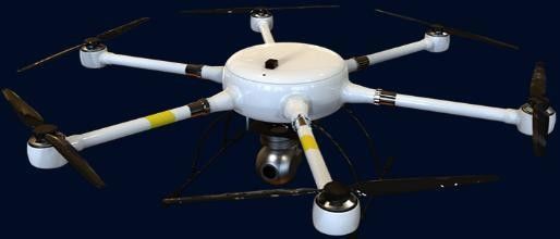 120min मैक्स लोड 8kg मल्टी रोटर UAV Long120 लाइट रेन रेसिस्टेंस सिक्स एक्सिस ड्रोन