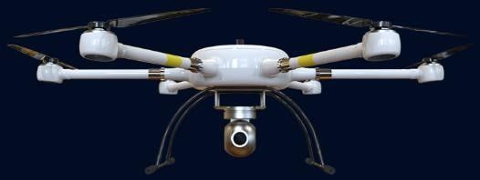 120min मैक्स लोड 8kg मल्टी रोटर UAV Long120 लाइट रेन रेसिस्टेंस सिक्स एक्सिस ड्रोन