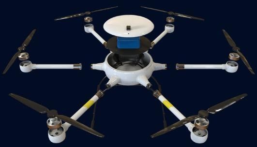 120min मैक्स लोड 8kg मल्टी रोटर UAV Long120 लाइट रेन रेसिस्टेंस सिक्स एक्सिस ड्रोन