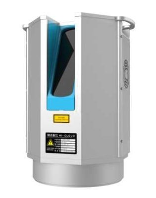 500kHz PRR 3D लेजर स्कैनर्स HS1200 IP64 1200m लॉन्ग रेंज मैक्स