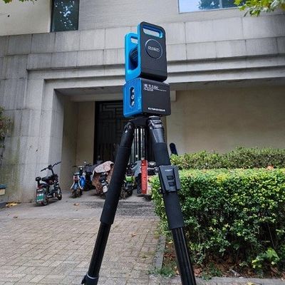 उच्च परिशुद्धता 4kg 150m TLS360 3D लेजर स्कैनर्स बिल्डिंग फेकाडे मापन के लिए