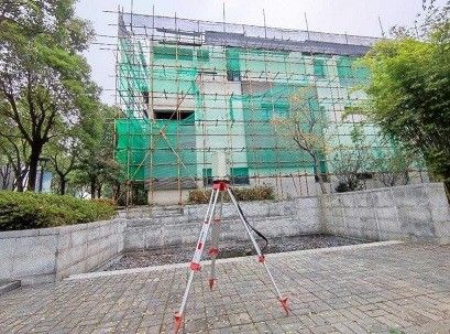 इमारतों के लिए 1.5m-500m रेंज IP64 HS500i स्थलीय 3D लेजर स्कैनर