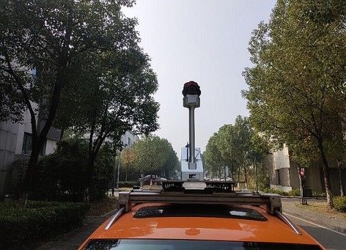 HiScan-C मोबाइल राडार भूमि सर्वेक्षण 5mm@40m शुद्धता विरूपण निगरानी प्रणाली