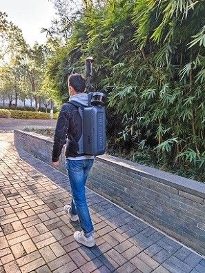 120 मीटर रेंज HiSLAM LiDAR उपरोक्त भूमिगत अंतरिक्ष एकीकृत मानचित्रण के लिए