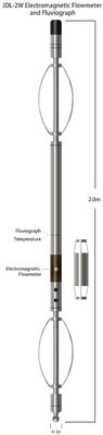 13-1500 मिमी / एस रेंज 0.2 मिमी / एस संकल्प विद्युत चुम्बकीय प्रवाहमापी और फ्लुविओग्राफ