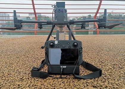 यूएवी प्रवाह मापन प्रणाली वेग 0.03-20 मीटर / एस संकल्प 1 मिमी / एस