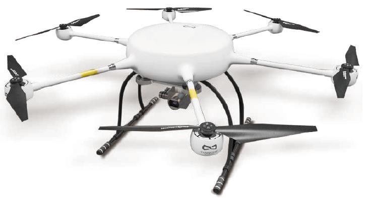 120min मैक्स लोड 8kg मल्टी रोटर UAV Long120 लाइट रेन रेसिस्टेंस सिक्स एक्सिस ड्रोन